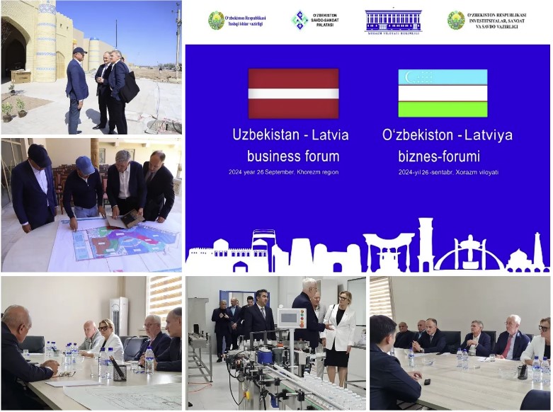 Delegation of Latvian business representatives visited Khorezm region