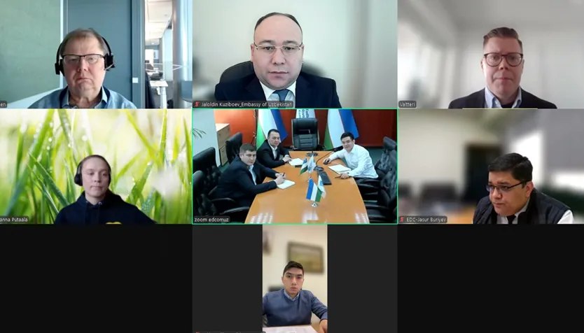 Uzbekistan and Finland discussed prospects for cooperation in the field of entrepreneurship support